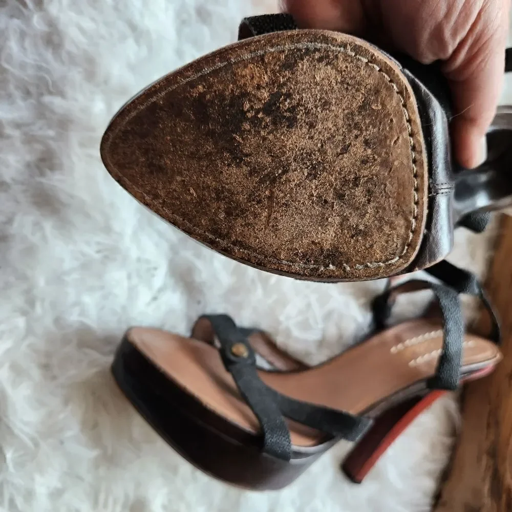 Ugg collection platform heels wood bottom